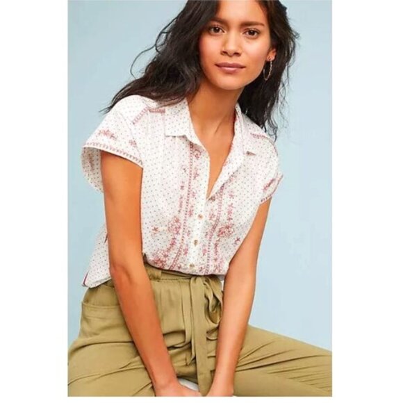 Anthropologie Tops - 🎊2 FOR 1🎊 $20 and Under. FINAL PRICE!ANTHROPOLOGIE Maeve Riley Top.